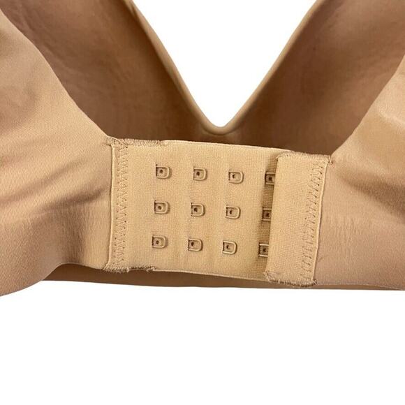 Soma Enbliss Wireless Womens Beige Tan Back Close Adjustable Bra Stretch 38D - Picture 15 of 16
